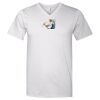 Lightweight Ringspun V-Neck "Soft Feel" T-Shirt Thumbnail