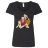 Softstyle Women's Deep Scoopneck T-Shirt Thumbnail