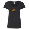 Softstyle Women's Deep Scoopneck T-Shirt Thumbnail