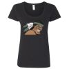 Softstyle Women's Deep Scoopneck T-Shirt Thumbnail
