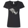 Softstyle Women's Deep Scoopneck T-Shirt Thumbnail