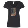 Softstyle Women's Deep Scoopneck T-Shirt Thumbnail
