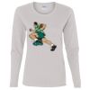 Heavy Cotton Women's "Budget" Long Sleeve T-Shirt Thumbnail
