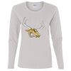 Heavy Cotton Women's "Budget" Long Sleeve T-Shirt Thumbnail