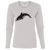 Heavy Cotton Women's "Budget" Long Sleeve T-Shirt Thumbnail