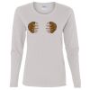 Heavy Cotton Women's "Budget" Long Sleeve T-Shirt Thumbnail