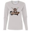 Heavy Cotton Women's "Budget" Long Sleeve T-Shirt Thumbnail