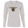 Heavy Cotton Women's "Budget" Long Sleeve T-Shirt Thumbnail