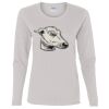 Heavy Cotton Women's "Budget" Long Sleeve T-Shirt Thumbnail