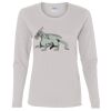 Heavy Cotton Women's "Budget" Long Sleeve T-Shirt Thumbnail