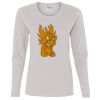 Heavy Cotton Women's "Budget" Long Sleeve T-Shirt Thumbnail