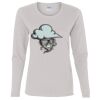 Heavy Cotton Women's "Budget" Long Sleeve T-Shirt Thumbnail