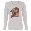 Heavy Cotton Women's "Budget" Long Sleeve T-Shirt Thumbnail