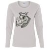 Heavy Cotton Women's "Budget" Long Sleeve T-Shirt Thumbnail