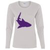 Heavy Cotton Women's "Budget" Long Sleeve T-Shirt Thumbnail