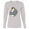 Heavy Cotton Women's "Budget" Long Sleeve T-Shirt Thumbnail