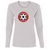 Heavy Cotton Women's "Budget" Long Sleeve T-Shirt Thumbnail