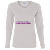 Heavy Cotton Women's "Budget" Long Sleeve T-Shirt Thumbnail