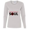 Heavy Cotton Women's "Budget" Long Sleeve T-Shirt Thumbnail