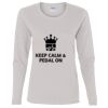 Heavy Cotton Women's "Budget" Long Sleeve T-Shirt Thumbnail